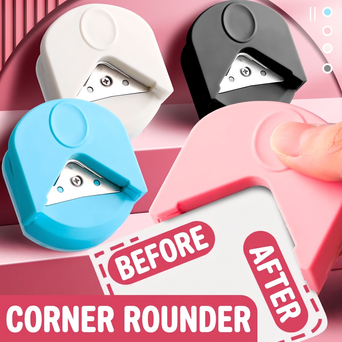 R4 Round Corner Puncher Circle - Embellishments For Scrapbooking ulasan dan harga