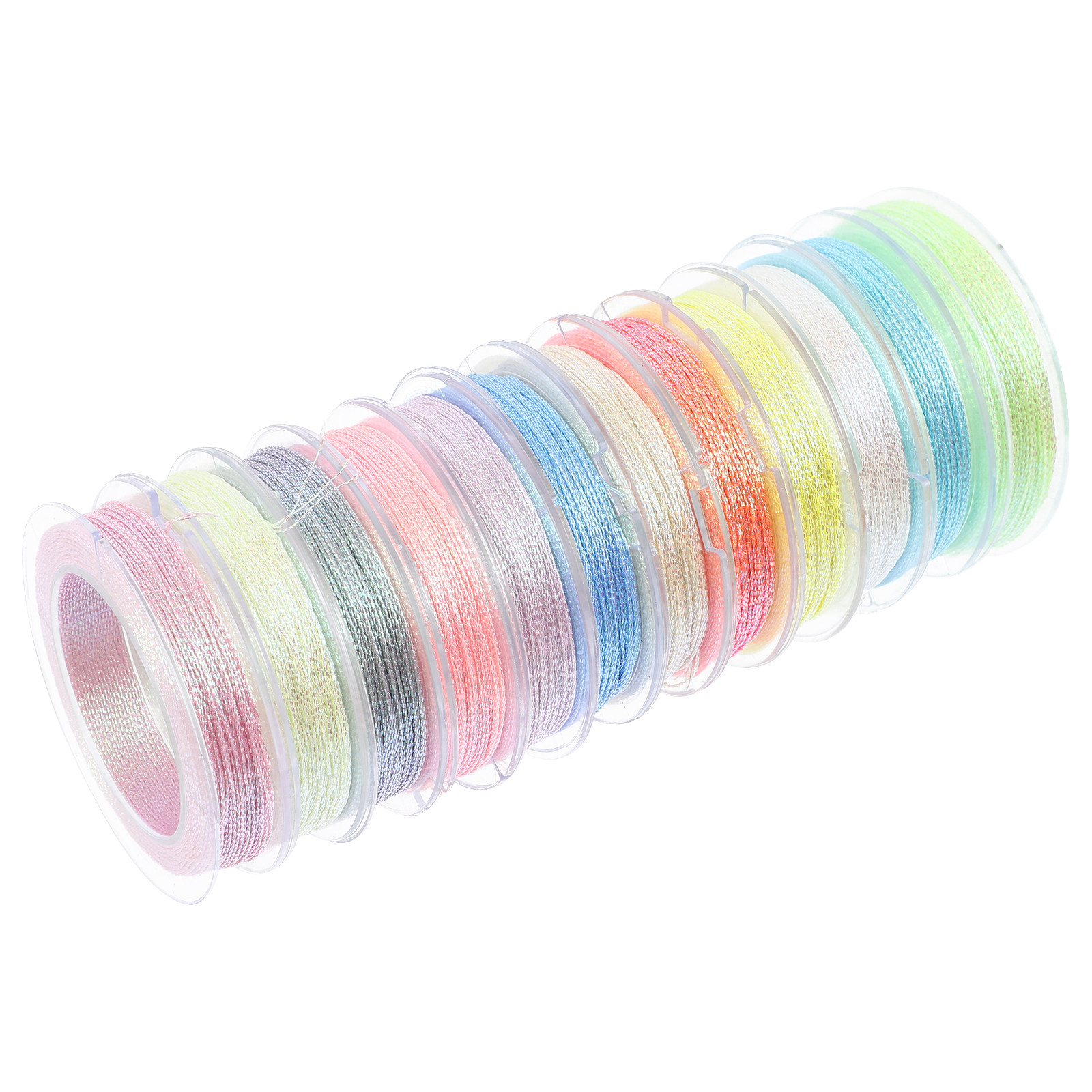 12 Rolls Glow-in-The-Dark Poly - Embroidery Craft ulasan dan harga