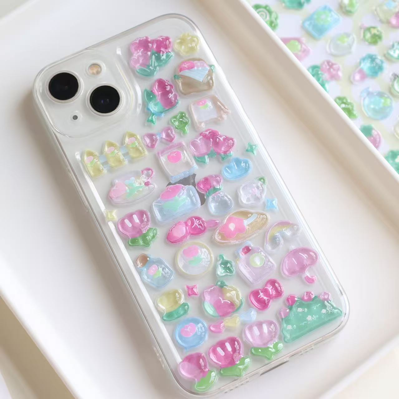 1PC/3PC Korean Three-dimension - Embellishments For Scrapbooking ulasan dan harga