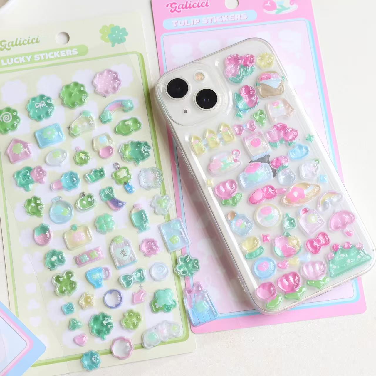 1PC/3PC Korean Three-dimension - Embellishments For Scrapbooking ulasan dan harga