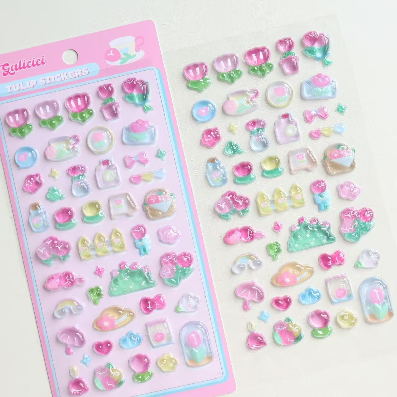 1PC/3PC Korean Three-dimension - Embellishments For Scrapbooking ulasan dan harga